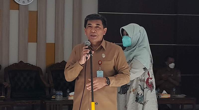 Kepala Kesbangpolinmas Kota Tangsel, Chaerul Saleh.