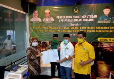 Pilkada Serang Ratu Tatu - Pandji Diusung PBB