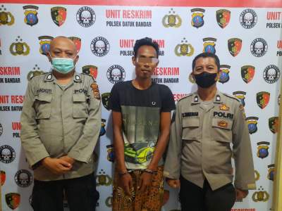 Polisi Ciduk Amad yang tega Bogem Istri Sirinya Hingga Bengkak dan Berdarah