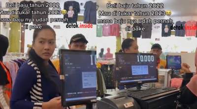 VIDIO: Wanita di Pekanbaru Minta Tukar Baju Setelah Satu Tahun Dibeli, Viral di TikTok