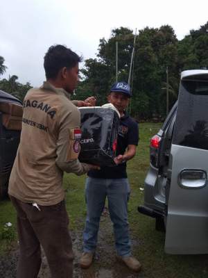 PWI Kabupaten Tangerang Bantu Korban Tsunami