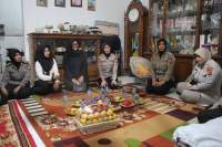 Sambut HUT Bhayangkara ke- 77, Polda Banten Kunjungi Personel Polri Yang Sakit