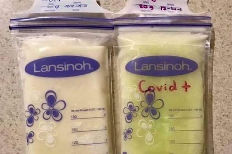 ASI Seorang Ibu Positif Covid-19 Berubah Warna Jadi Hijau