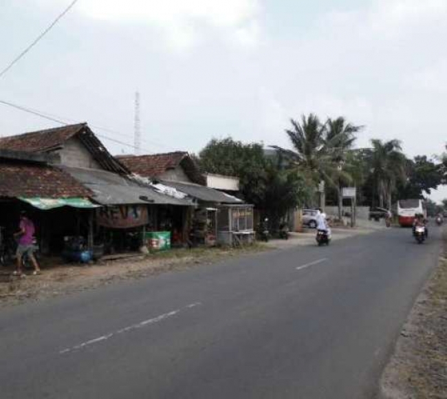 Jalan AMD  Pandeglang, saat pada siang hari