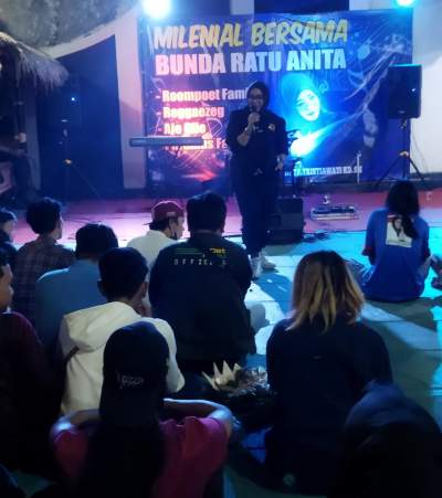 Undang Band Lokal, Bunda Anita Sediakan Wadah untuk Seniman Bisa Berekspresi