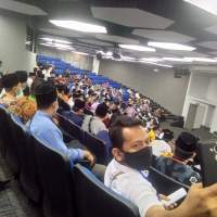 Ratusan Balon Kades di Tangerang Dibintek Cara Mengisi Test CAT