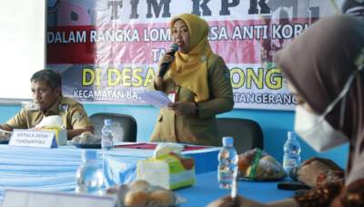 Desa Gembong Kec. Jayanti Wakili Kab. Tangerang di Lomba Desa Antikorupsi