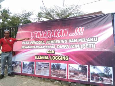 Orator Minta Penjarakan Pelaku PETI Dan Pembalak Liar