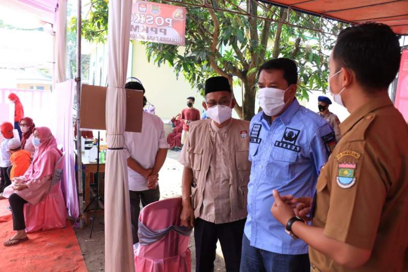 Sekda Monitoring Pilkades Serentak di Tiga TPS, 70 Gerai Vaksin Disiapkan