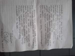 Tinggalkan Surat Wasiat, Warga Desa Merak Tewas Gantung Diri