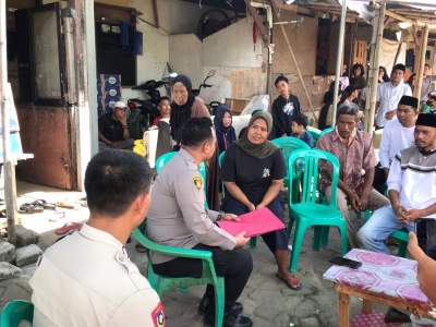 Kapolresta Tangerang Kunjungi Rumah Korban Berandalan Motor di Panongan
