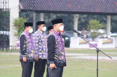 Mad Romli Pimpin Upacara HUT Kab Tangerang ke-390