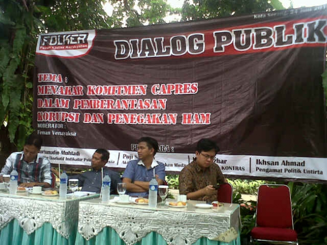 Burhanudin Muhtadi: Tidak Ada Capres Yang Bersih