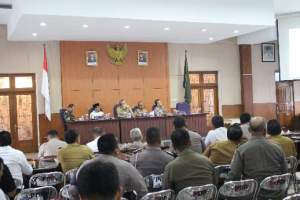 Pertegas Perbup 47, Zaki Dan Forkompinda Gelar Rakor