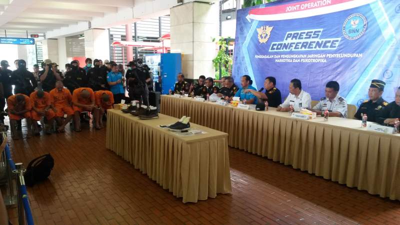 Dalam Tiga Hari, Bea dan Cukai Soetta Amankan 50 Kg Sabu