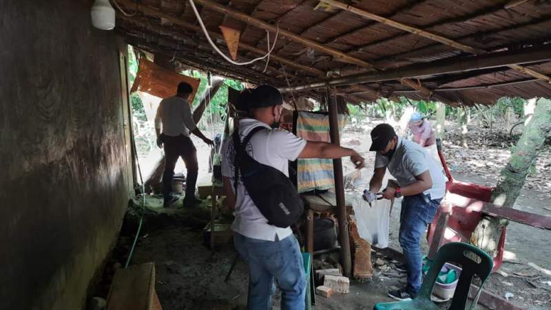 Polresta Deli Serdang Digrebek Kampung Narkoba, 12 Orang Diamankan