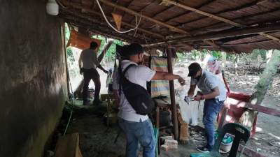 Polresta Deli Serdang Digrebek Kampung Narkoba, 12 Orang Diamankan