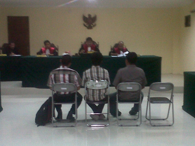 Ketua Kadin Jalani Sidang