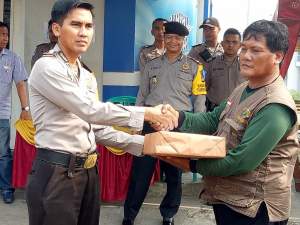 Menghadapi Puncak Arus Mudik, Kapolres Serang Lakukan Pengecekan Pos Pengamanan