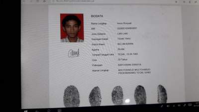 Identitas Mayat Pria Di Kemeri Terkuak, Korban warga Jawa Tengah