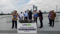 Topping off RSU Siloam Kelapa Dua, Kabupaten Tangerang.