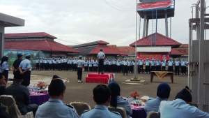 Suasana Apel di Lapas Pemuda Kelas II Tangerang