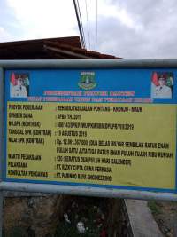 Warga  Ancam Demo Proyek Jalan Kronjo - Mauk