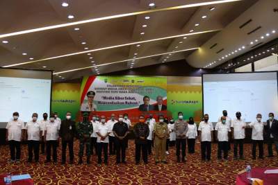 Resmi Dilantik, SMSI Riau Siap Bermitra dengan Pemerintah