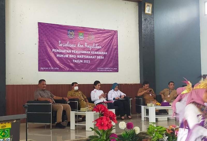 Kajari Hadiri Penguatan Darkum Masyarakat Desa.