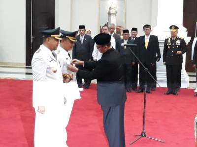 Zaki - Mad Romli Resmi Jabat Bupati Tangerang