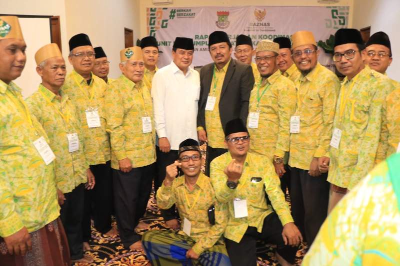 Sekda Buka Raker Baznas Kab Tangerang di Villa Bogor