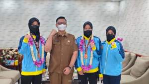 Ketua Taekwondo Indonesia Kota Tangsel Apresiasi Atlet Raih Medali PON