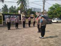 Wujudkan Kedisiplinan, Polsek Mauk Gelar  Apel Pagi