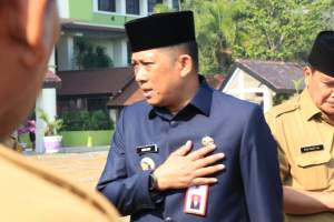 PJ Bupati Tangerang Andi Pimpin Apel Pagi