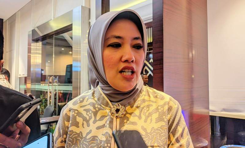 Sekretaris Bapenda Kota Tangael, Sayekti Rahayu.