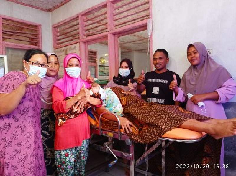 Akses Jalan Kampung Babakan Sawah Tidak bisa Dilalui Kendaraan Roda Empat