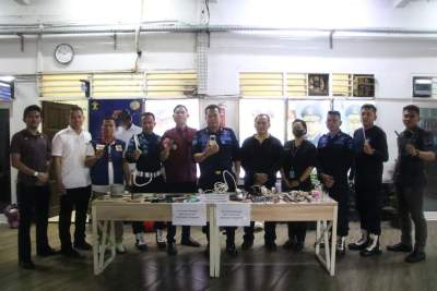 Upayakan Peningkatan Pengawasan, Satopspatnal Kanwil Kumham Banten Sidak Gabungan di Dua Lapas Kota Tangerang