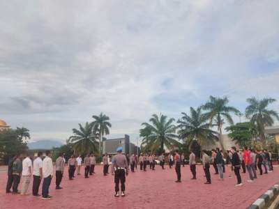 Bidpropam Polda Banten Awasi Kegiatan Serah Terima Tugas Piket