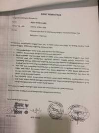 Berita Hoax,Wartawan Sampaikan Permohonan Maaf Kepada Turidi