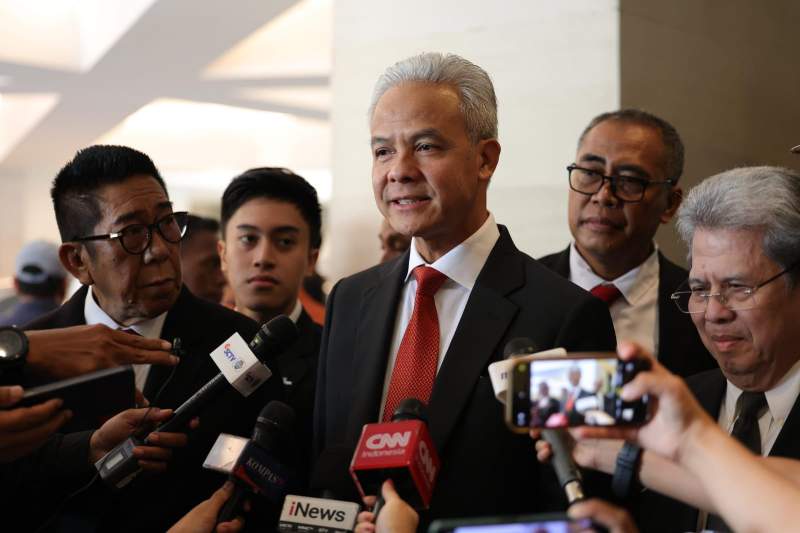 Mantan calon Presiden Ganjar Prabowo.