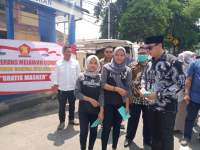 Cegah Virus Corona, Partai Gerindra Kota Serang bagikan 1600 Masker Gratis