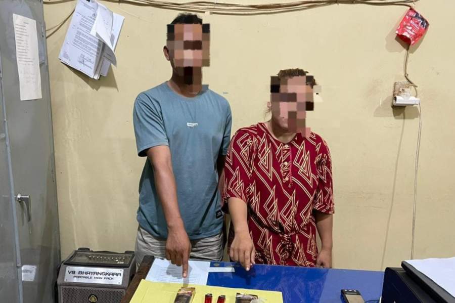 Pasangan Bukan Suami Istri Asal Asahan Diamankan Polisi Tanjungbalai dari Sebuah Penginapan