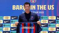 Lewandowski Tunggu Depay Hengakang untuk Kenakan Nomor Punggung 9 di Barca