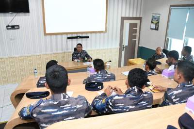 Perkuat Potensi Maritim, Lanal TBA Gelar apel Babinpotmar