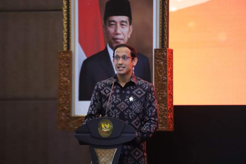 Mendikbudristek, Nadiem Makarim.