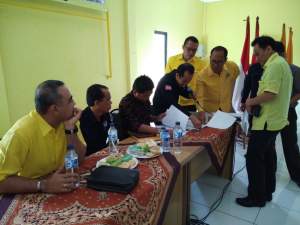 Verifikasi faktual DPD II Golkar Kabupaten Tangerang.
