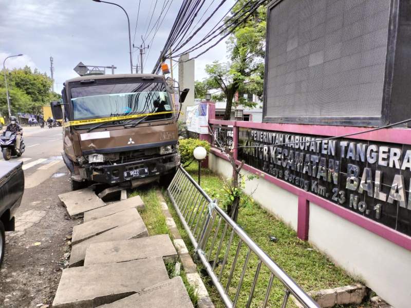 Sopir Truk Tangki Penyeruduk Motor di Fly Over Balaraja Jadi Tersangka