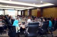 Suasana Rapat Evaluasi Penyaluran BPNT &amp; Rastra