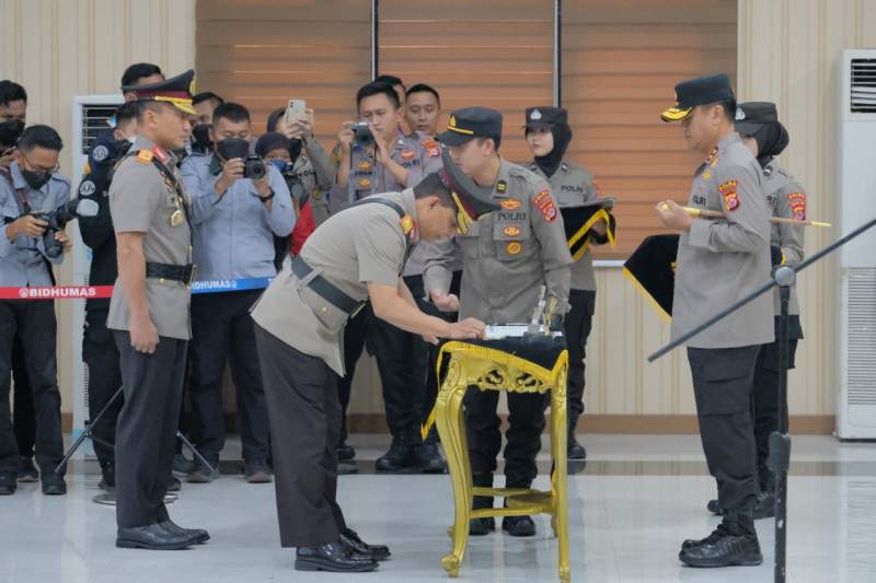 Tahun 2023, Kapolda Banten Pimpin Sertijab Wakapolda Banten Beserta 6 PJU dan Kapolresta Tangerang