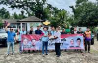 Peduli Korban Banjir, Relawan 02 Dari Gapensi dan AMS Salurkan Bantuan Logistik